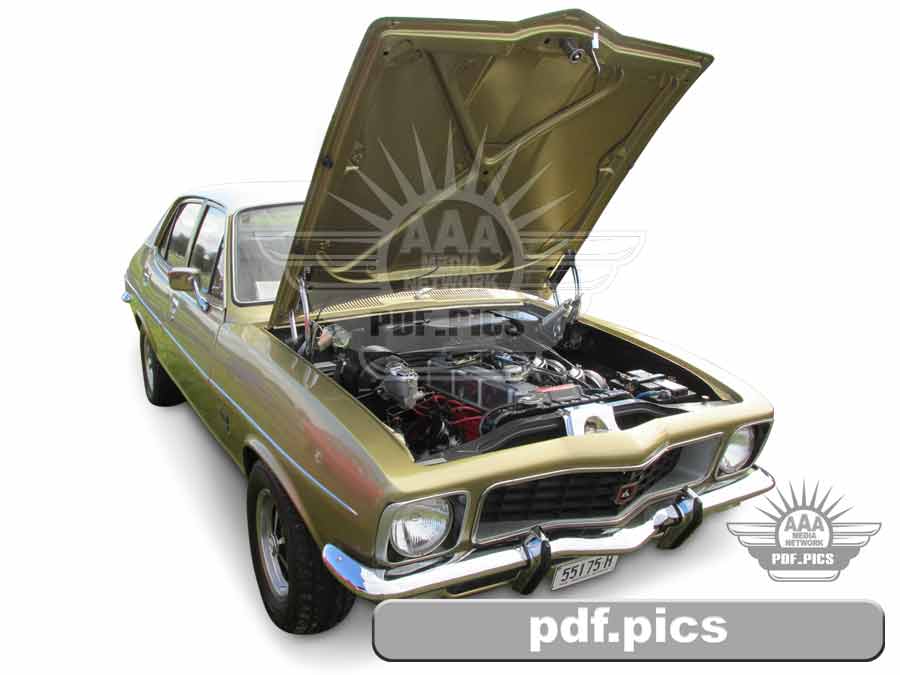 LJ Torana Sedan Front Drivers Side View