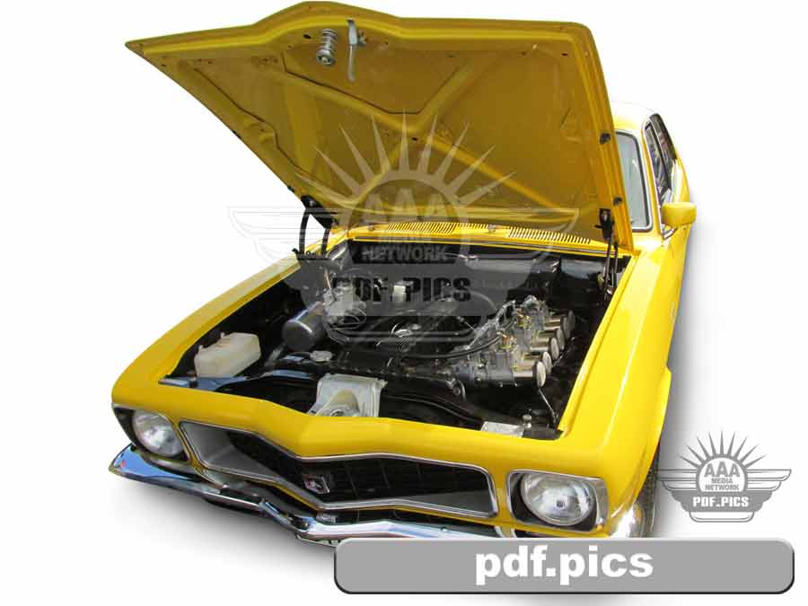 LJ Torana Coupe Front Passenger Side View
