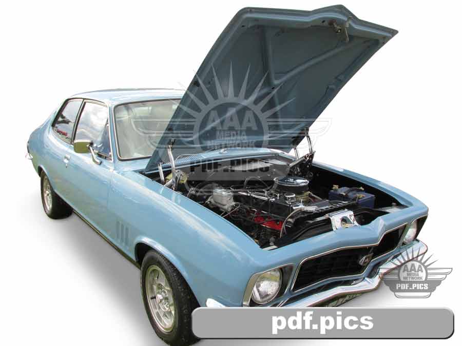LJ Torana Coupe Front Drivers Side View