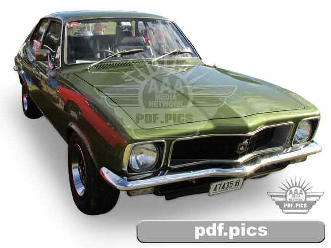 LJ Torana Coupe Front Drivers Side View
