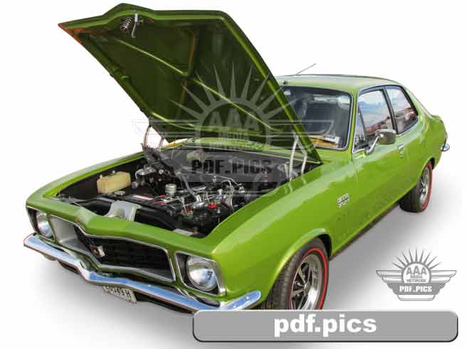 LJ Torana Coupe Front Passenger Side View