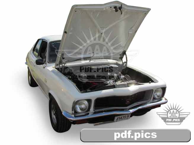 LJ Torana Coupe Front Drivers Side View