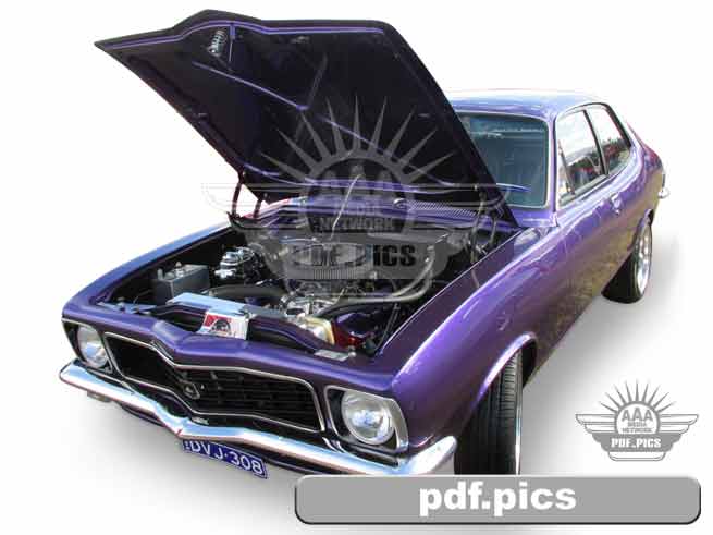 LJ Torana Coupe Front Passenger Side View