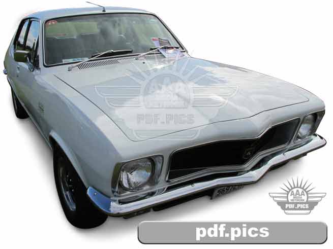 LJ Torana Coupe Front Drivers Side View