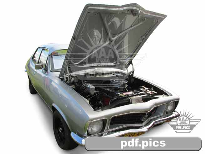 LJ Torana Coupe Front Drivers Side View