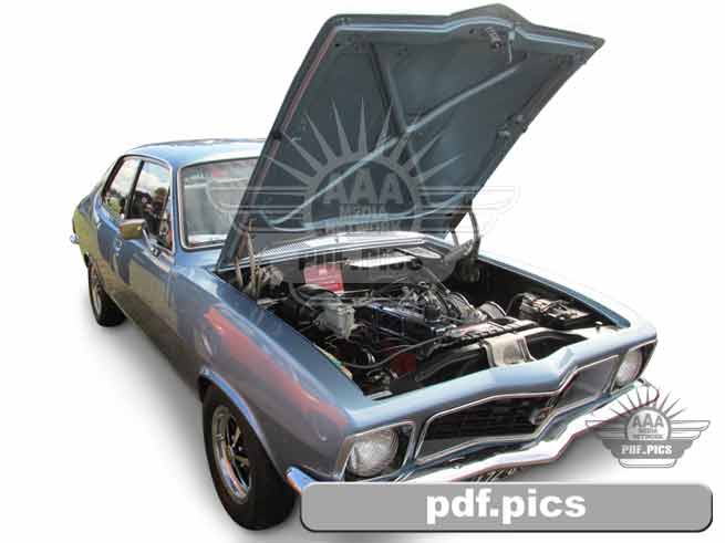 LJ Torana Coupe Front Drivers Side View