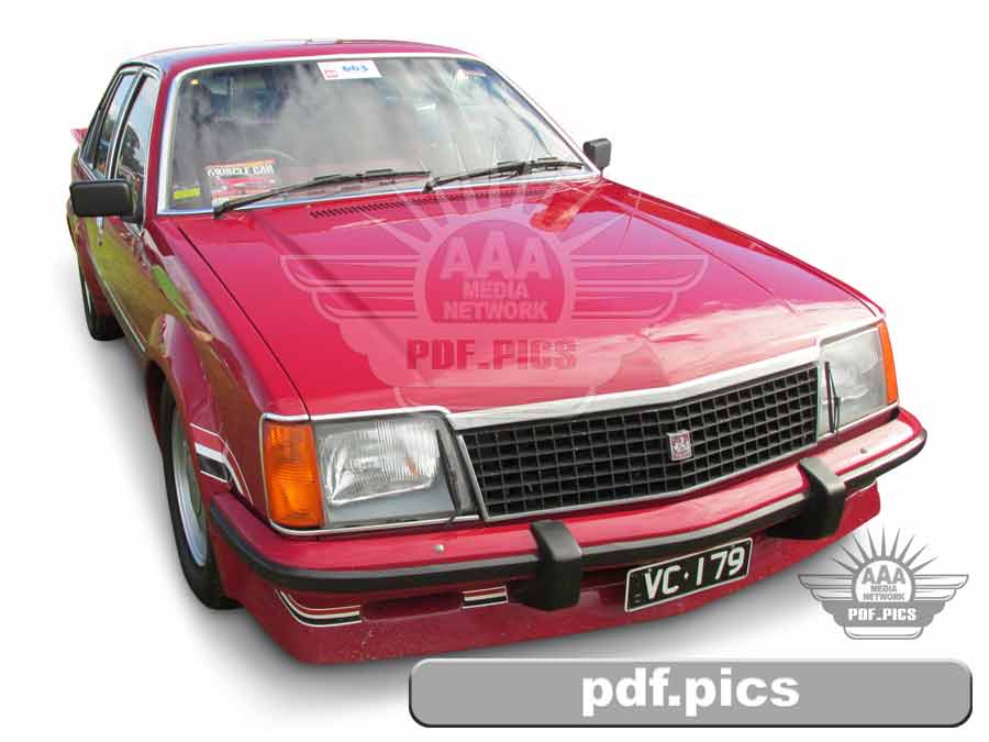 VC Commodore Sedan Front Drivers Side View