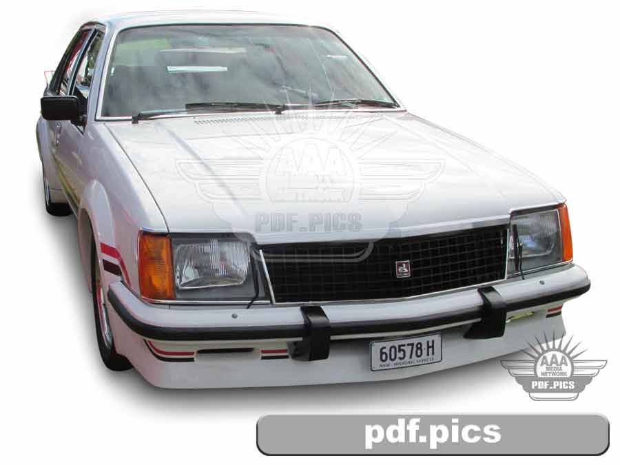 VC Commodore Sedan Front Drivers Side View