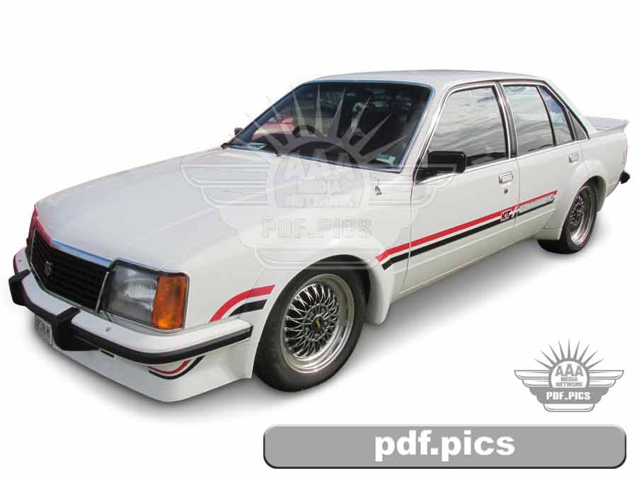 VC Commodore Sedan Front Passenger Side View
