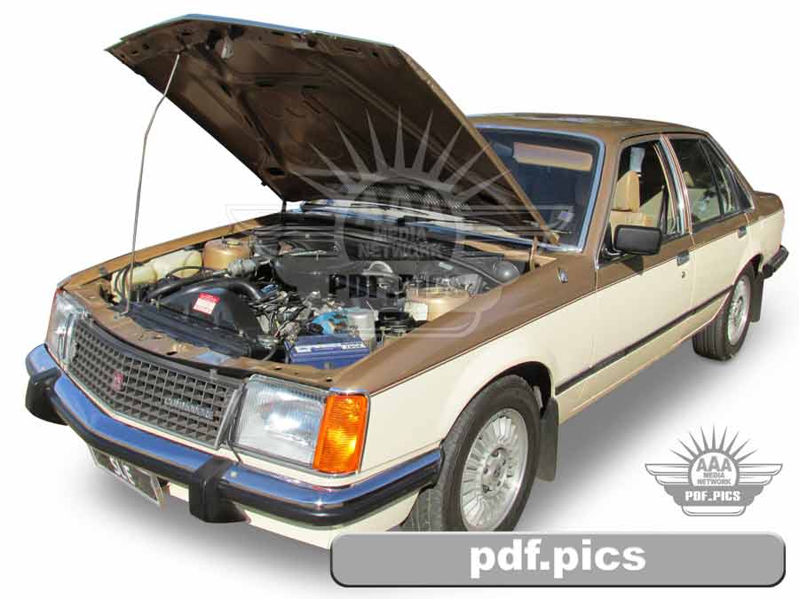 VC Commodore Sedan Front Passenger Side View