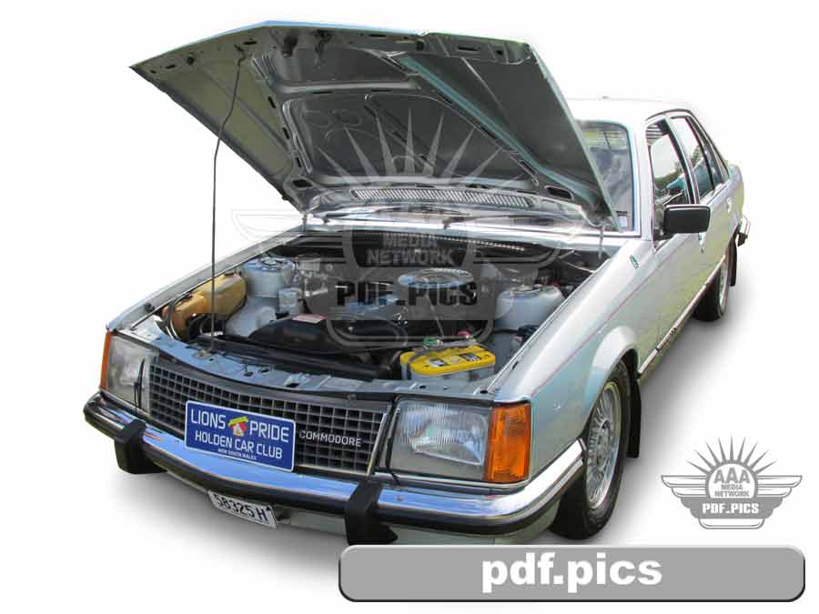 VC Commodore Sedan Front Passenger Side View