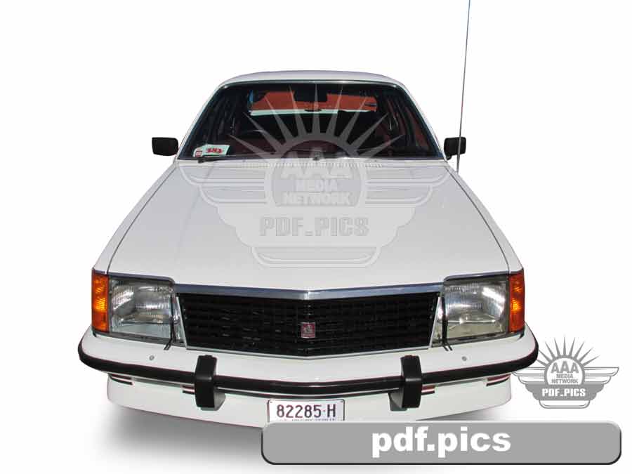 VC Commodore Sedan Front View