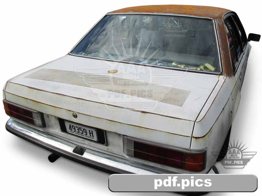 VC Commodore Sedan Rear Drivers Side View