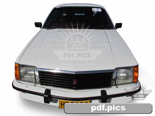 VC Commodore Sedan Front View