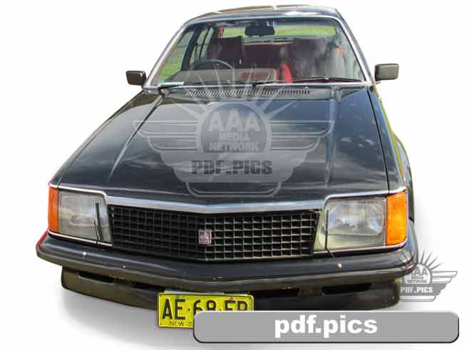 VC Commodore Station Wagon Front View