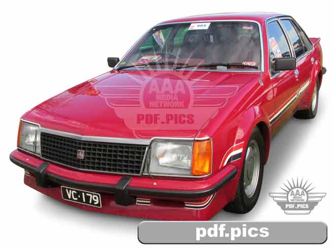 VC Commodore Sedan Front Passenger Side View
