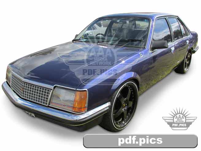 VC Commodore Sedan Front Passenger Side View