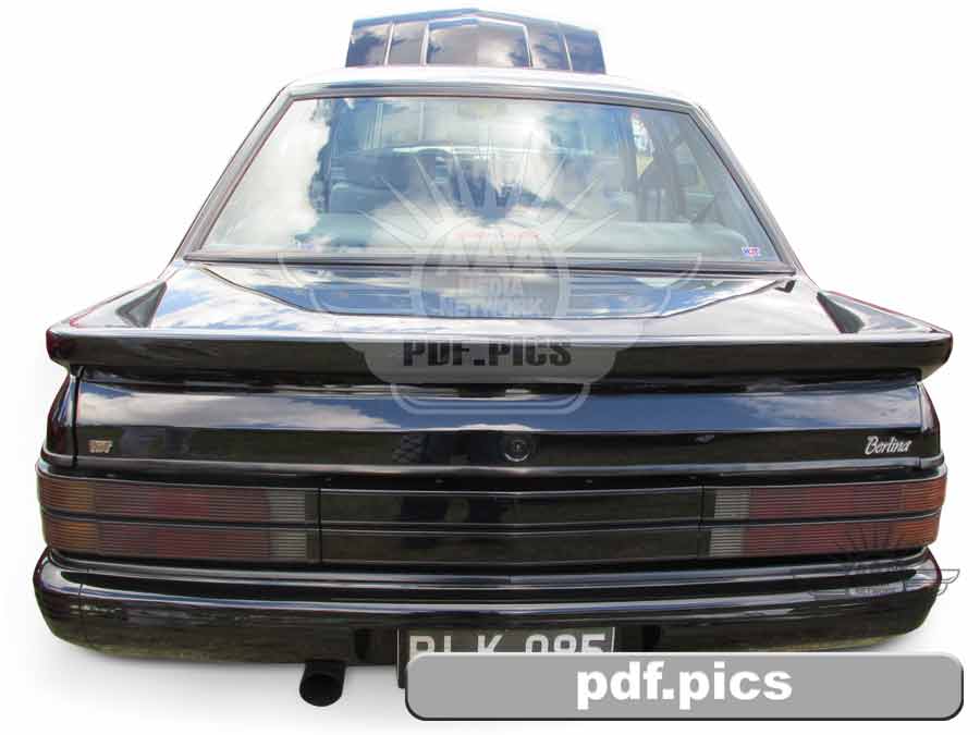 VK Commodore Sedan Rear View