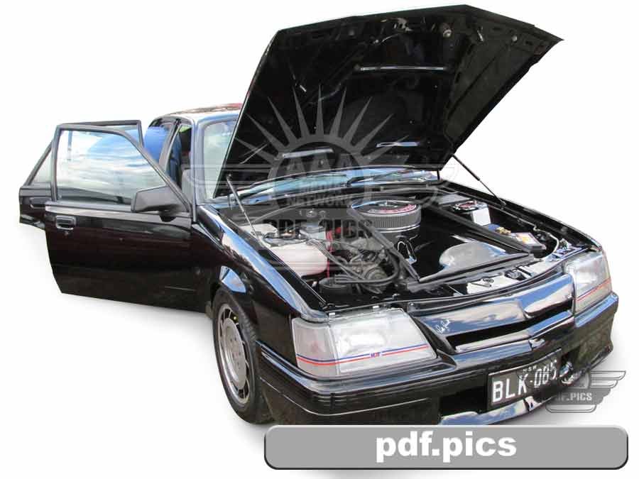 VK Commodore Sedan Front Drivers Side View