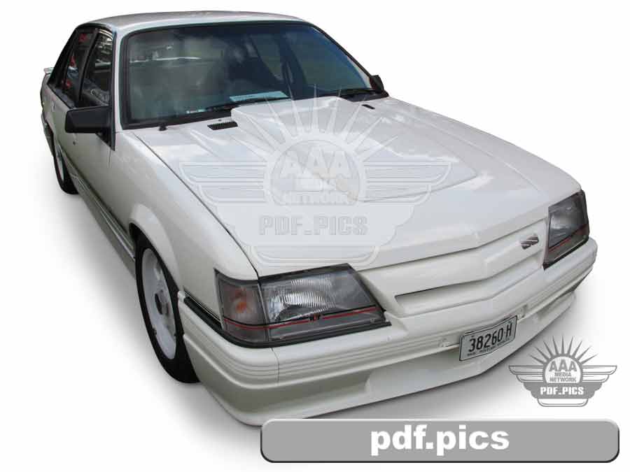 VK Commodore Sedan Front Drivers Side View