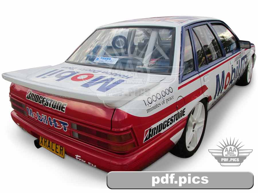 VK Commodore Sedan Rear Drivers Side View