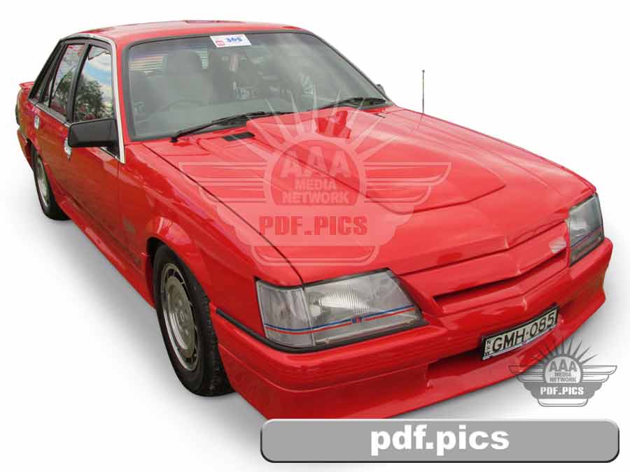 VK Commodore Sedan Front Drivers Side View