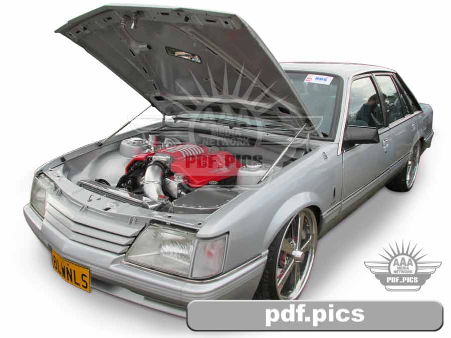VK Commodore Sedan Front Passenger Side View