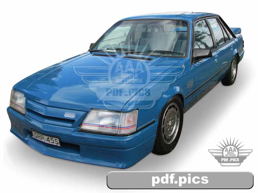 VK Holden Sedan Front Passenger Side View