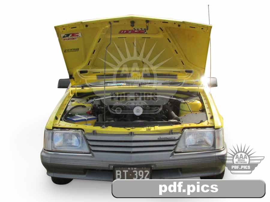 VK Commodore Sedan Front View