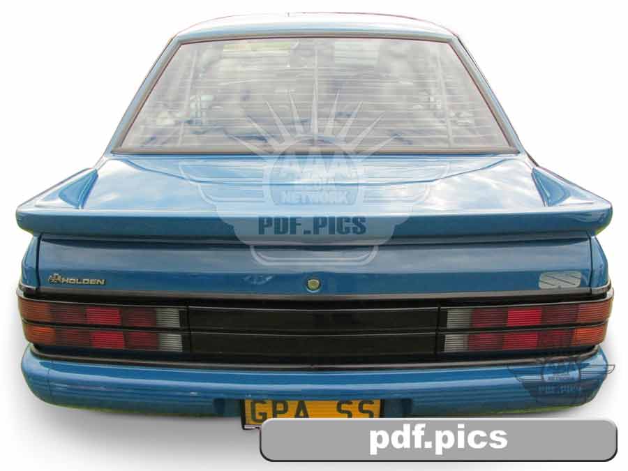 VK Commodore Sedan Rear View