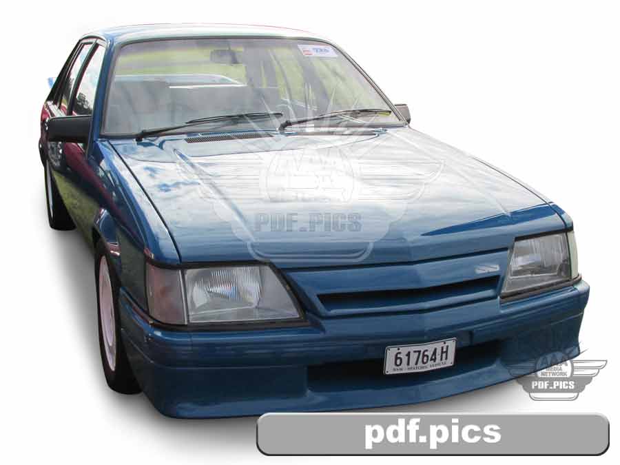 VK Commodore Sedan Front Drivers Side View
