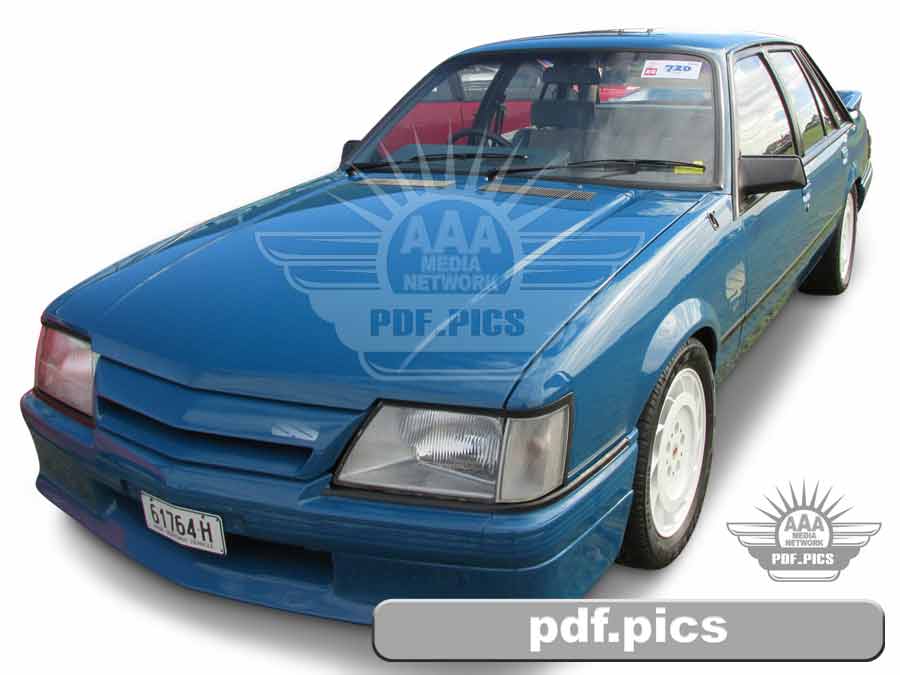 VK Commodore Sedan Front Passenger Side View