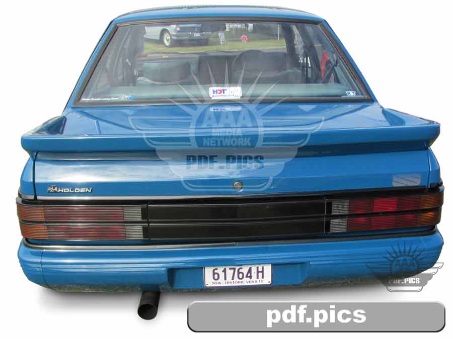 VK Commodore Sedan Rear View