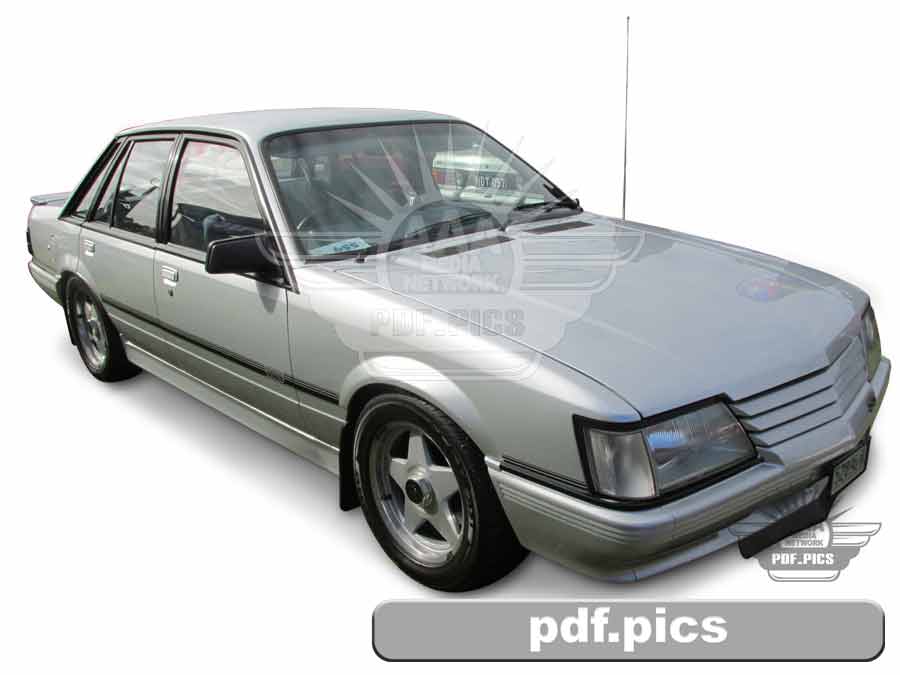 VK Commodore Sedan Front Drivers Side View