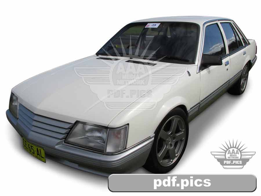 VK Commodore Sedan Front Passenger Side View
