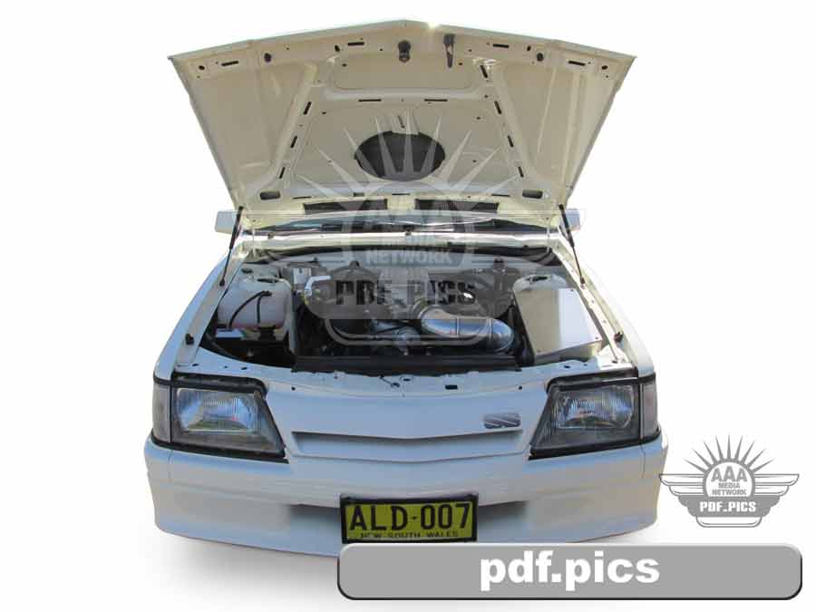 VK Commodore Sedan Front View