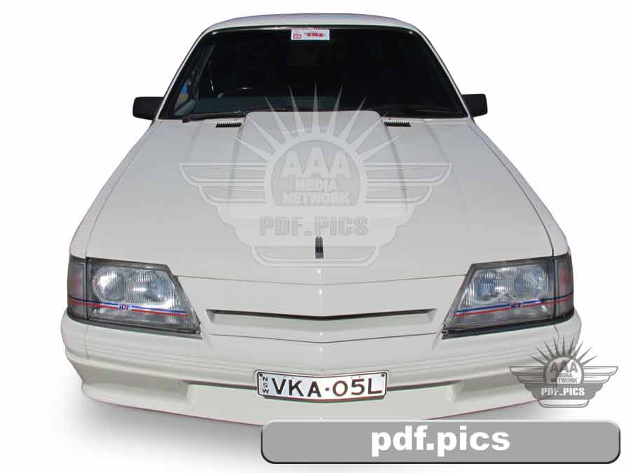 VK Commodore Sedan Front View