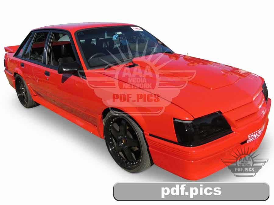 VK Commodore Sedan Front Drivers Side View