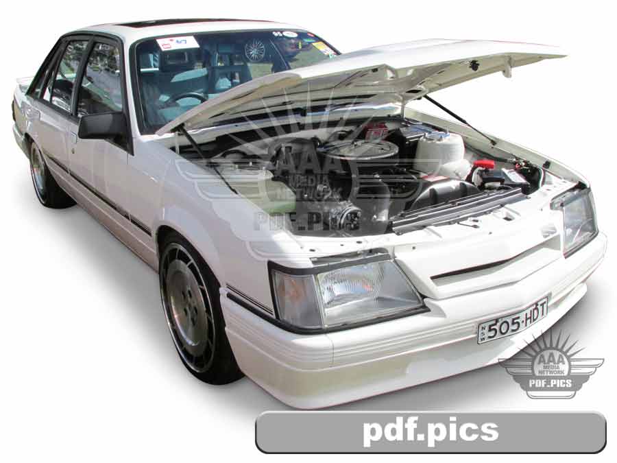 VK Commodore Sedan Front Drivers Side View
