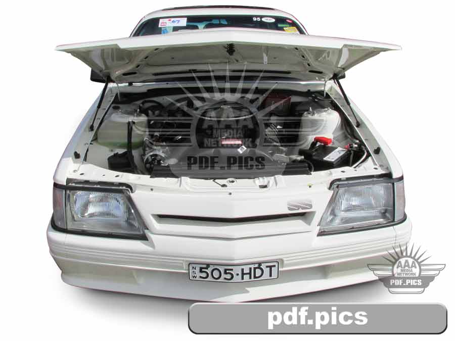 VK Commodore Sedan Front View