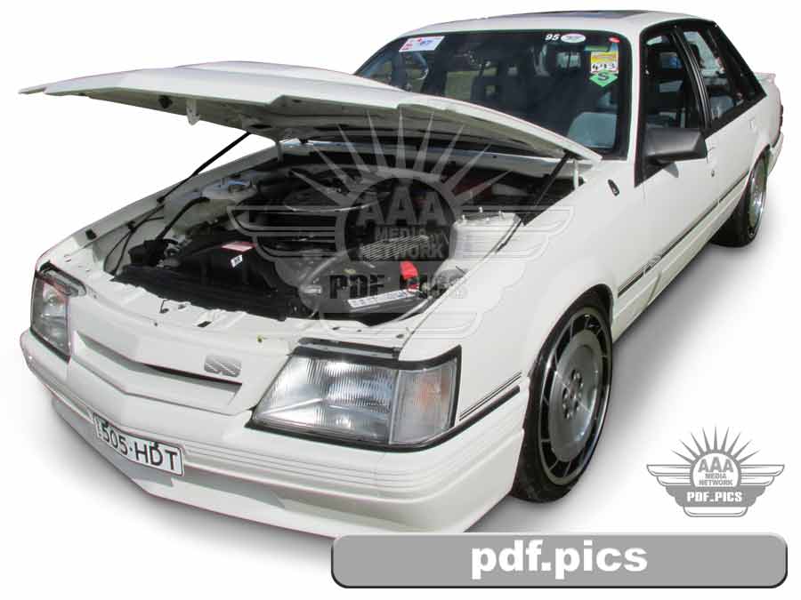 VK Commodore Sedan Front Passenger Side View