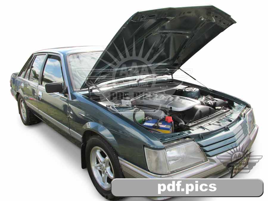VK Commodore Sedan Front Drivers Side View