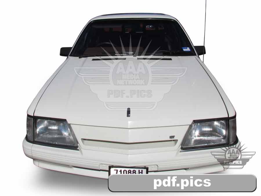 VK Commodore Sedan Front View