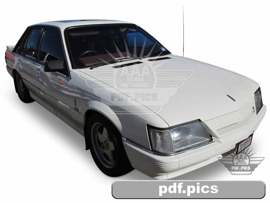 VK Commodore Sedan Front Drivers Side View