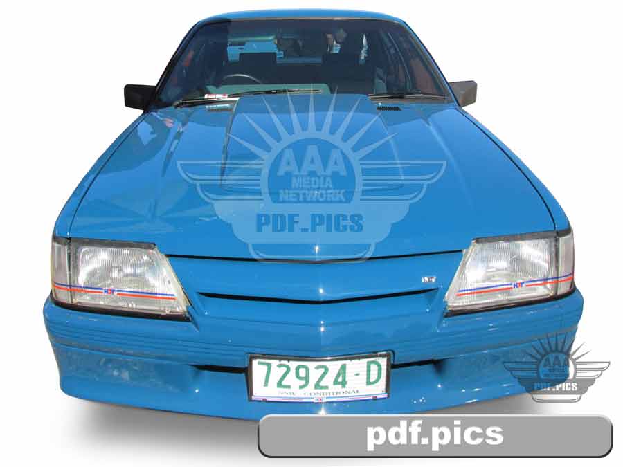VK Commodore Sedan Front View