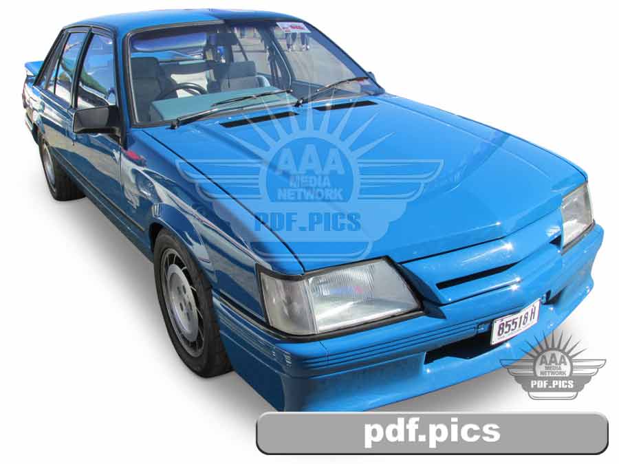 VK Commodore Sedan Front Drivers Side View