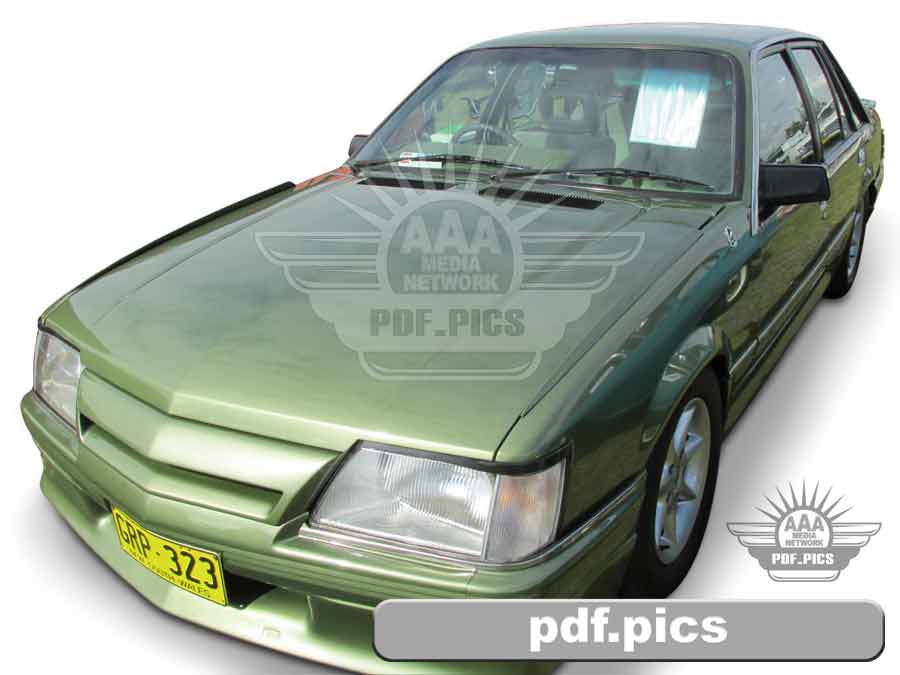 VK Commodore Sedan Front Passenger Side View