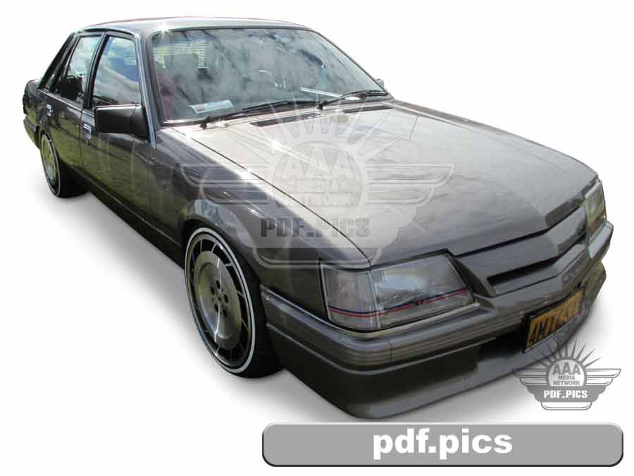 VK Commodore Sedan Front Drivers Side View