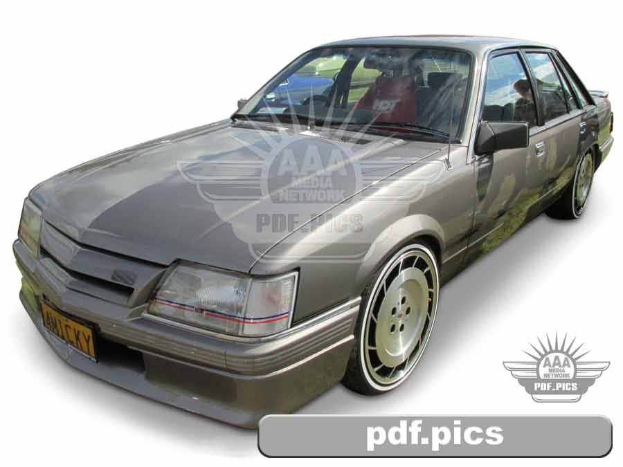 VK Commodore Sedan Front Passenger Side View