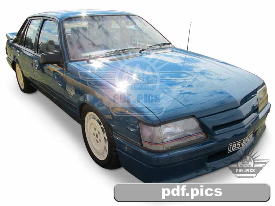 VK Commodore Sedan Front Drivers Side View